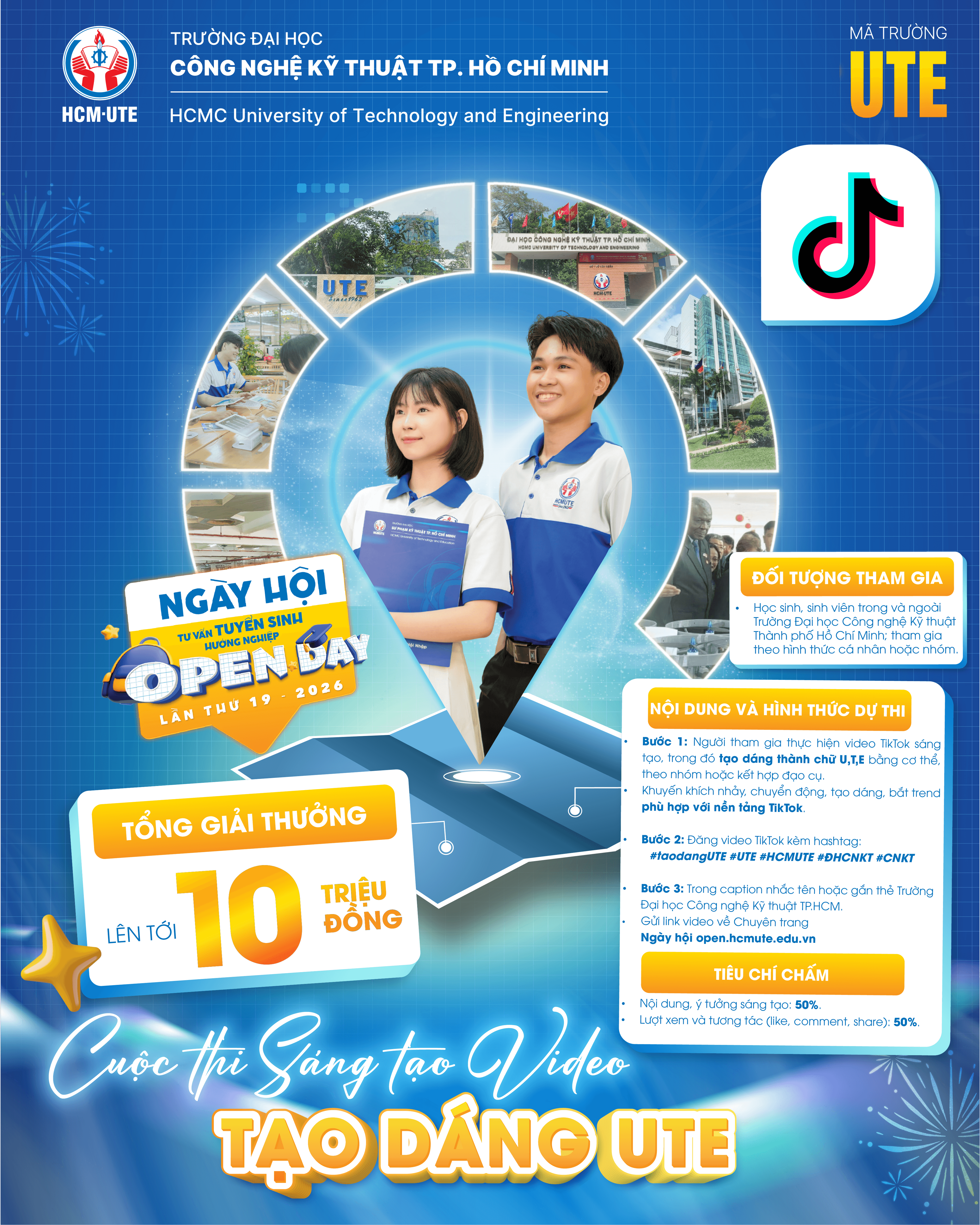 Thông tin Cuộc thi sáng tạo video "Tạo dáng UTE"